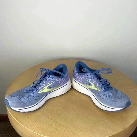 Brooks Ghost 14 Women’s Size 9.5 Running Shoes Blue Athletic Sporty Colorful - Picture 3 of 8